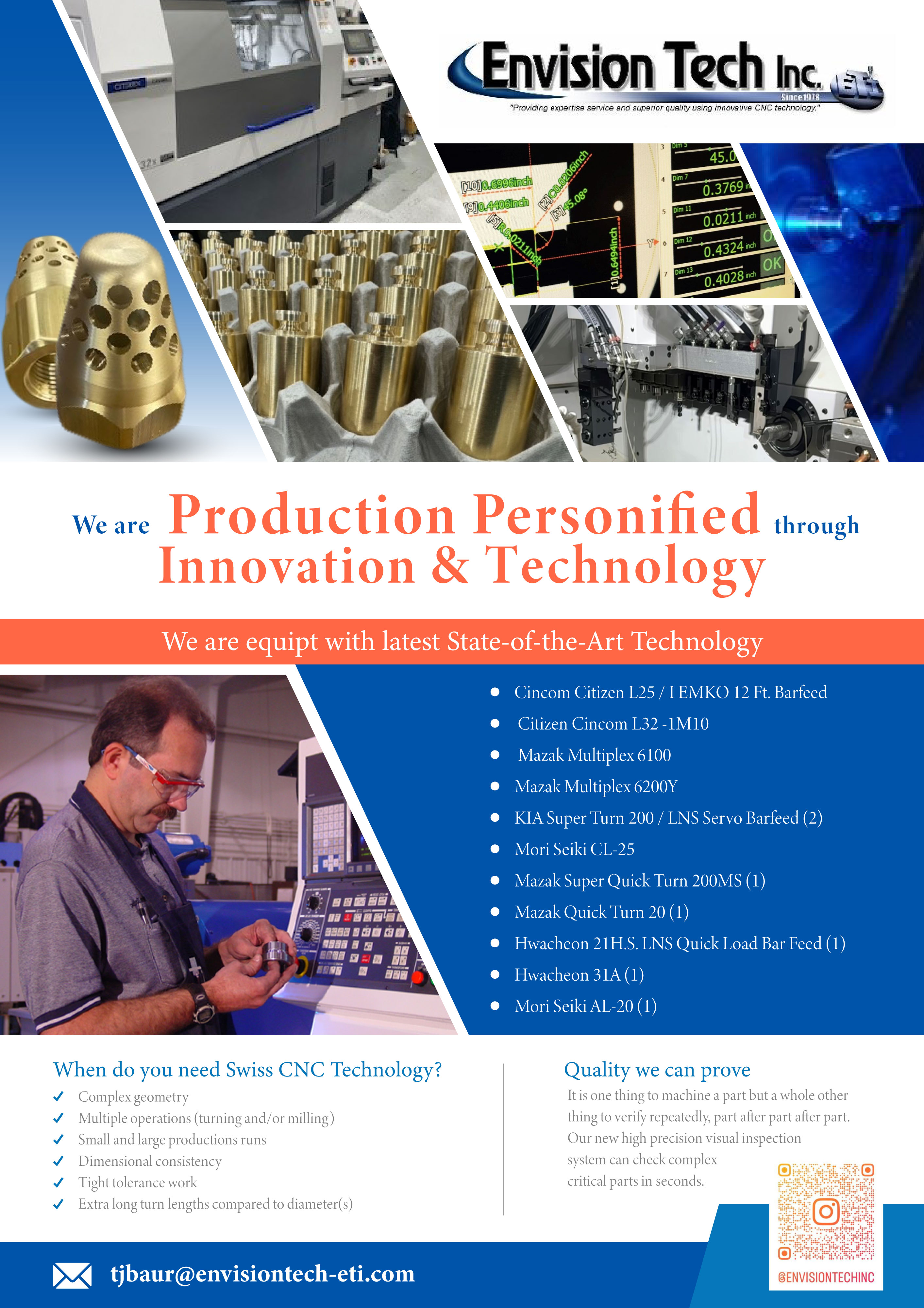 Design de Flyer par Impressive Designs pour Envision Tech Inc | Design #32545670