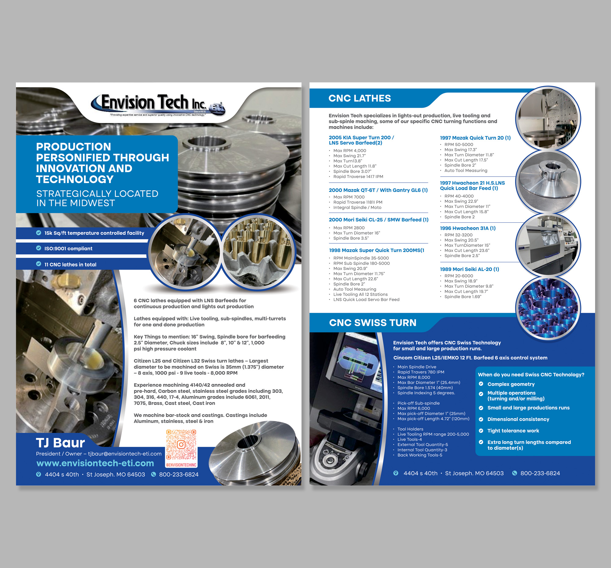 Flyer Design by Dzhafir for Envision Tech Inc | Design #32507143