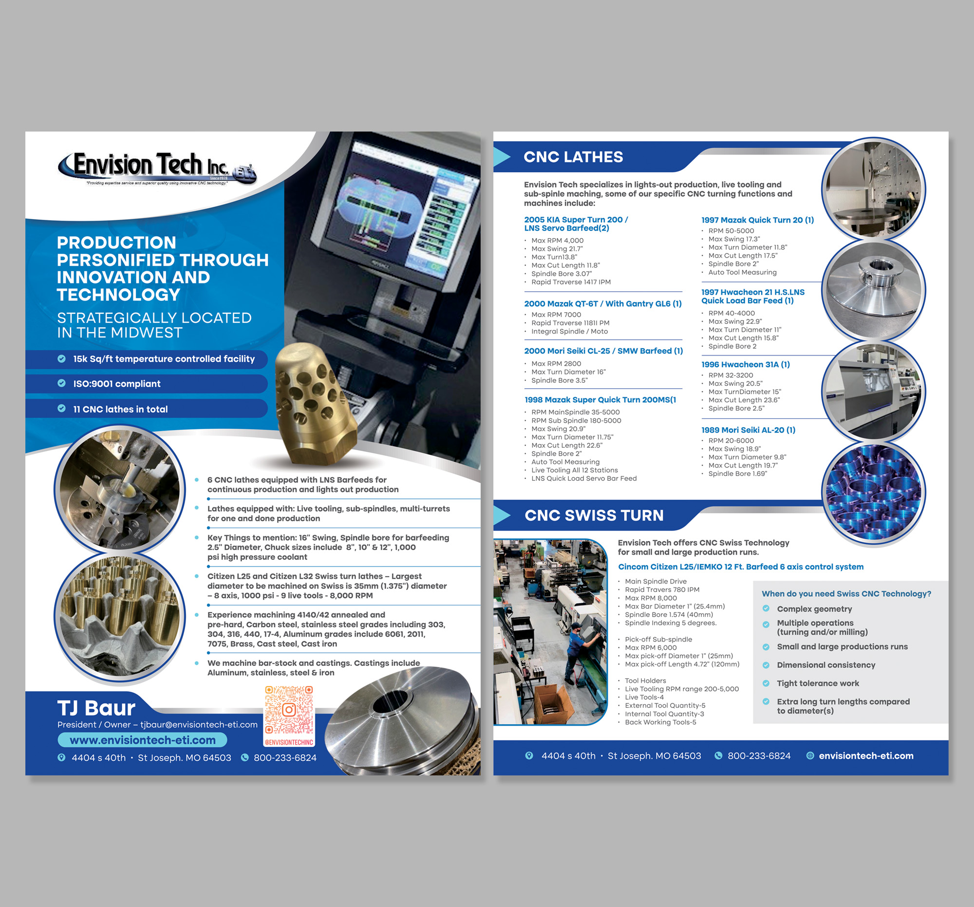 Flyer Design by Dzhafir for Envision Tech Inc | Design #32507144