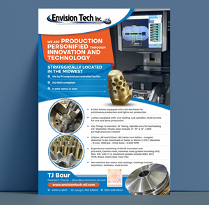 Flyer Design by Dzhafir for Envision Tech Inc | Design: #32535718