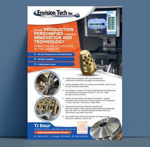 Flyer Design by Dzhafir for Envision Tech Inc | Design: #32535719