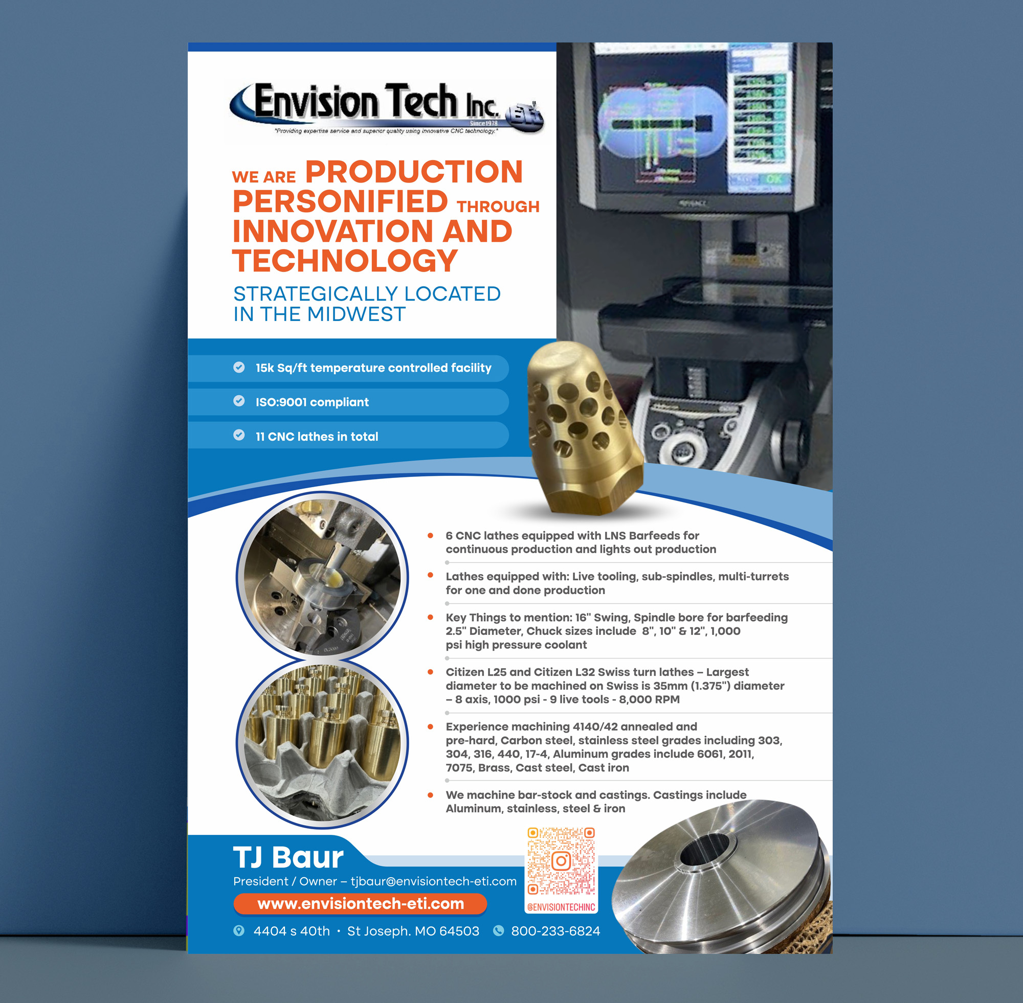 Flyer Design by Dzhafir for Envision Tech Inc | Design #32535720