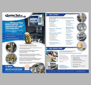 Diseño de Flyer por Dzhafir para Envision Tech Inc | Diseño: #32613127