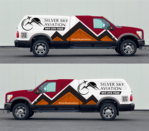 Car Wrap Design by Wrapcia for Silver Sky Aviation | Design: #32529531