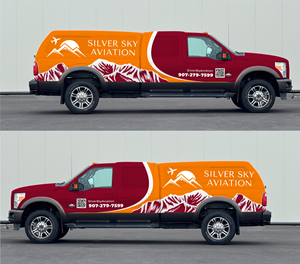 Car Wrap Design by Wrapcia for Silver Sky Aviation | Design: #32529532