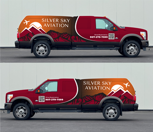 Car Wrap Design by Wrapcia for Silver Sky Aviation | Design: #32529659