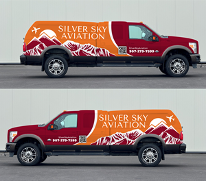Car Wrap Design by Wrapcia for Silver Sky Aviation | Design: #32530063