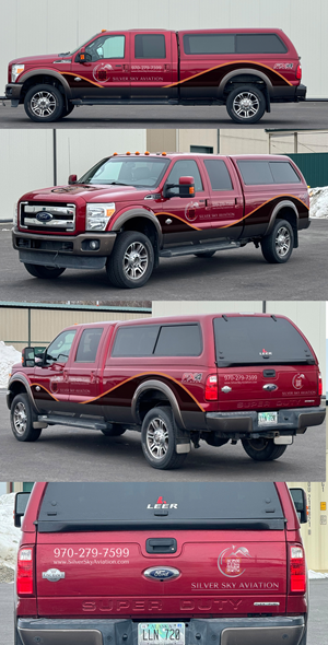 Car Wrap Design by Fine Graphics House for Silver Sky Aviation | Design: #32512101