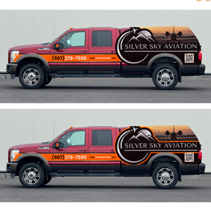 Car Wrap Design by Yoga Tri for Silver Sky Aviation | Design #32506102