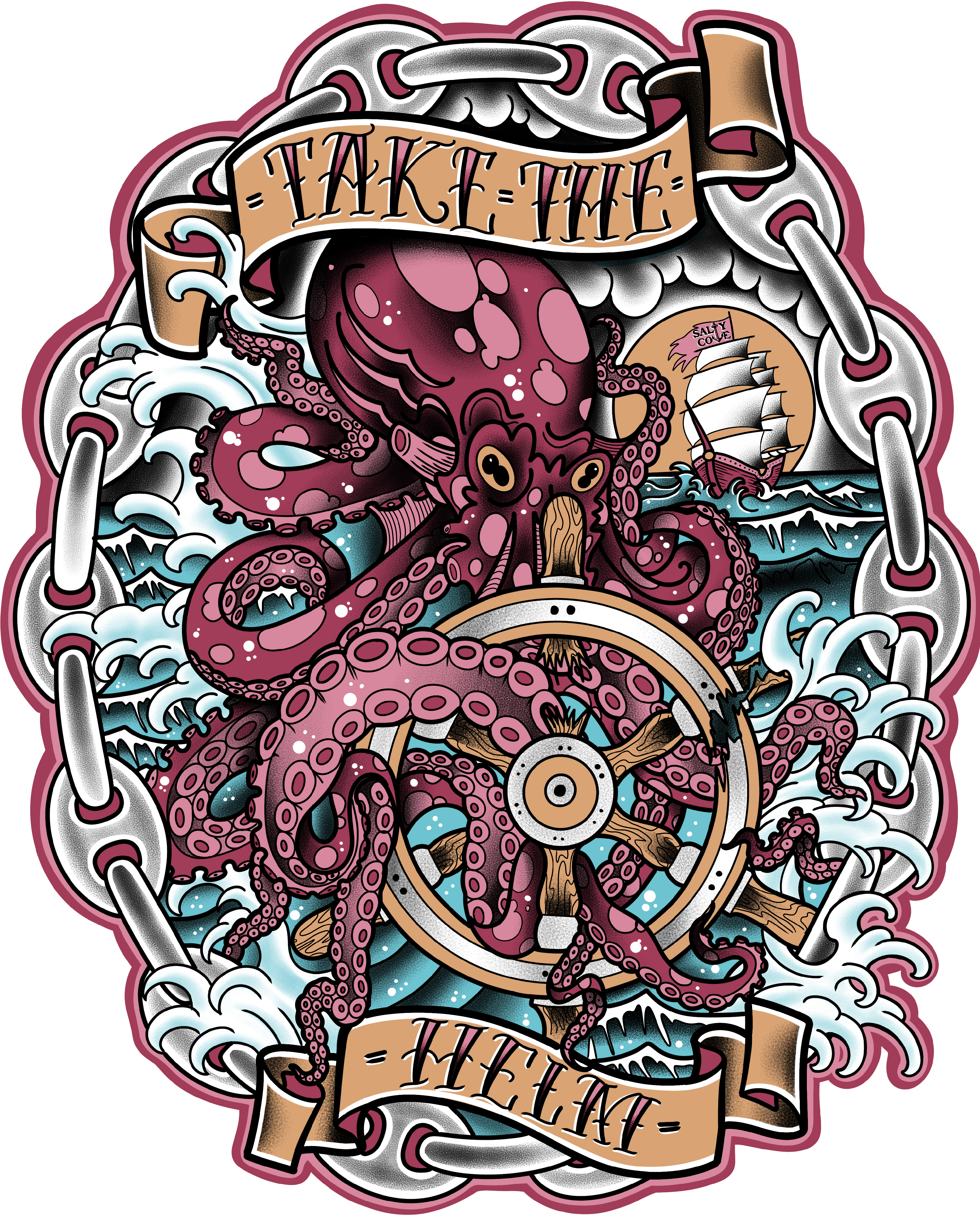 T-shirt Design by Kasey Smith for Salty Cove Customs | Design #32713674