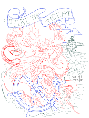 T-shirt Design by Kasey Smith for Salty Cove Customs | Design: #32799431
