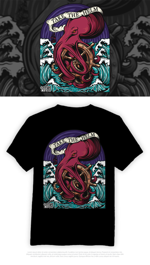 T-shirt Design by HELLOCRUNK for Salty Cove Customs | Design #32698759
