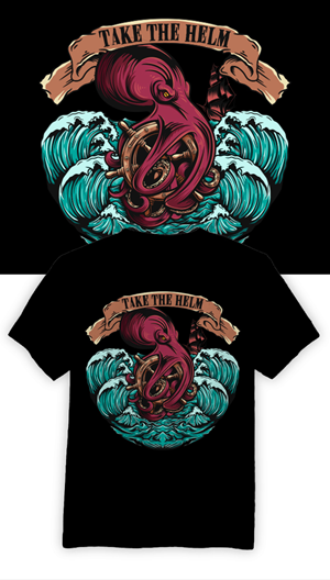 T-shirt Design by HELLOCRUNK for Salty Cove Customs | Design: #32703773
