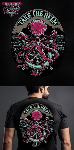 T-shirt Design by ally designs for Salty Cove Customs | Design: #32513991