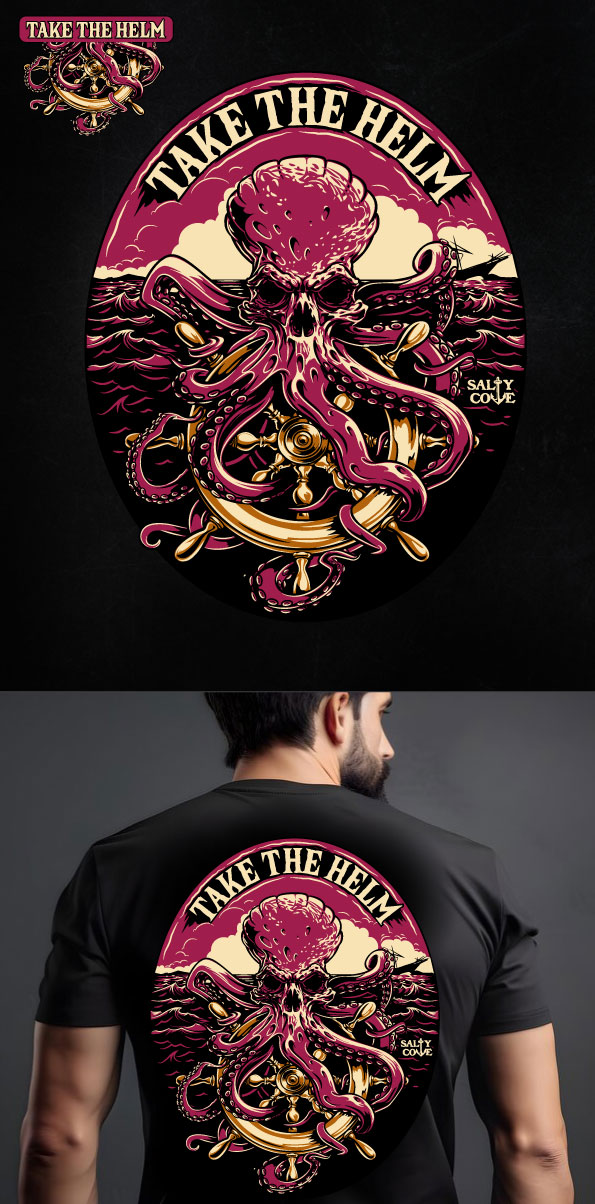 T-shirt Design by ally designs for Salty Cove Customs | Design #32513992