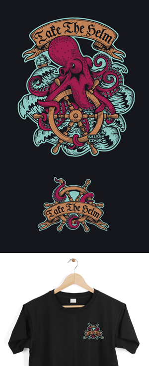 T-shirt Design by ally designs for Salty Cove Customs | Design: #32764800