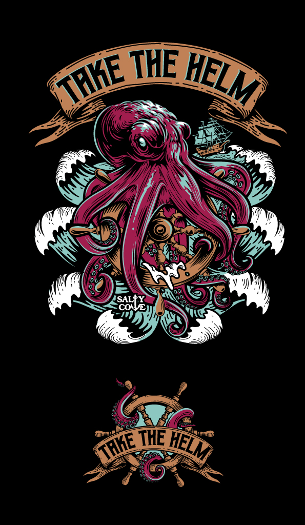 T-shirt Design by ally designs for Salty Cove Customs | Design #32787994