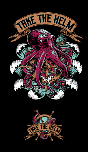 T-shirt Design by ally designs for Salty Cove Customs | Design: #32787994