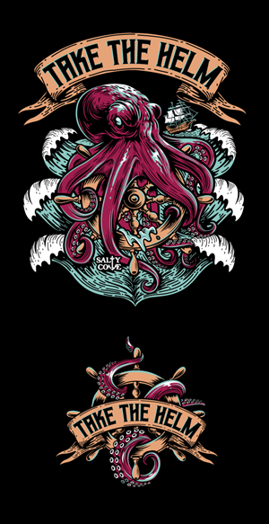 T-shirt Design by ally designs for Salty Cove Customs | Design #32807613