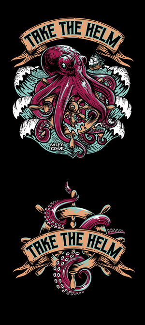 T-shirt Design by ally designs for Salty Cove Customs | Design: #32837420