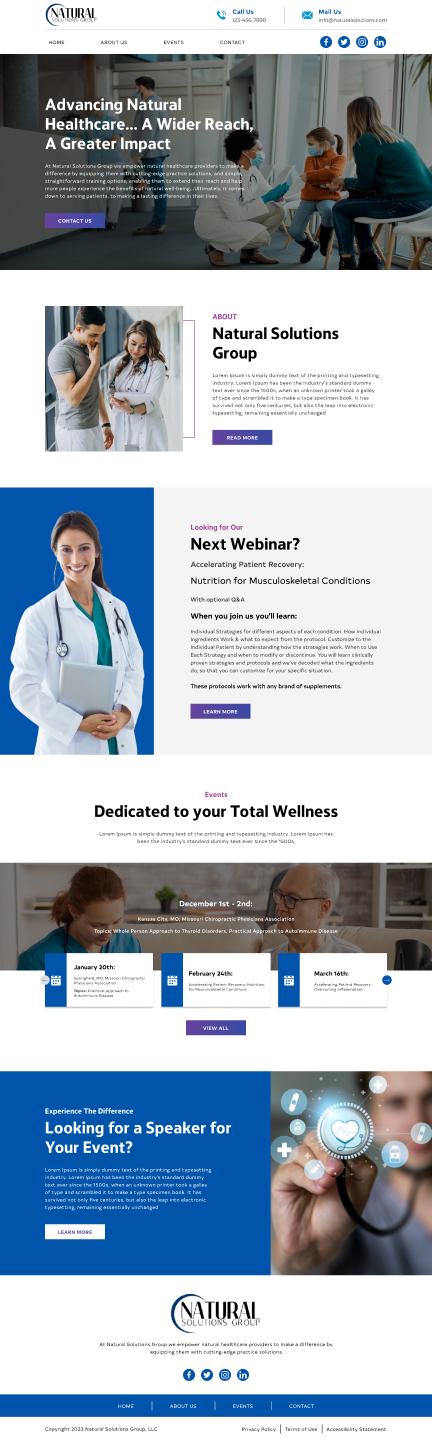 Web Design by Hafsa Fatymah for this project | Design #32497860