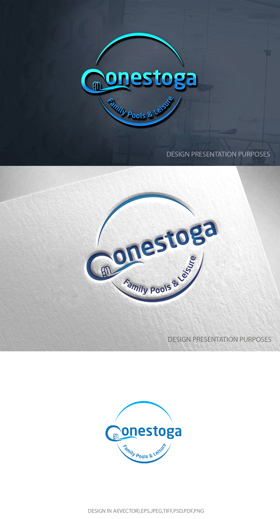 Logo-Design von zebronicgraphic für Conestoga Contracting Group Inc | Design #32488207