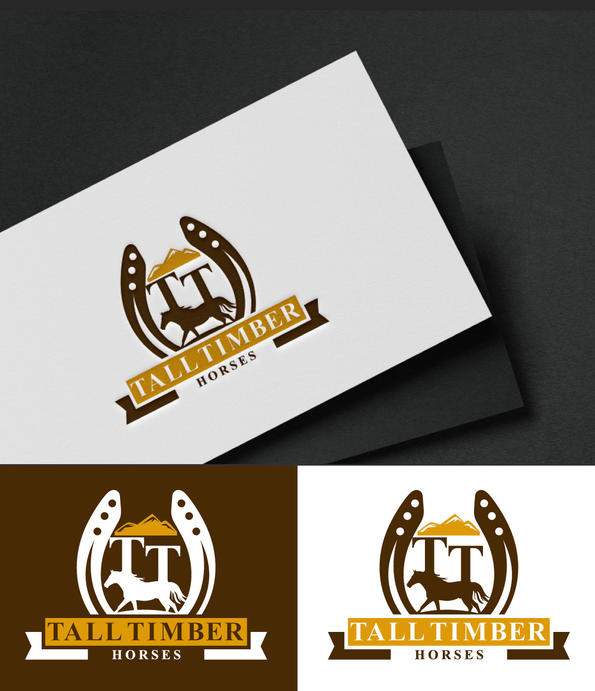 Logo Design by Loknath for TallTimber Horses | Design #32490836