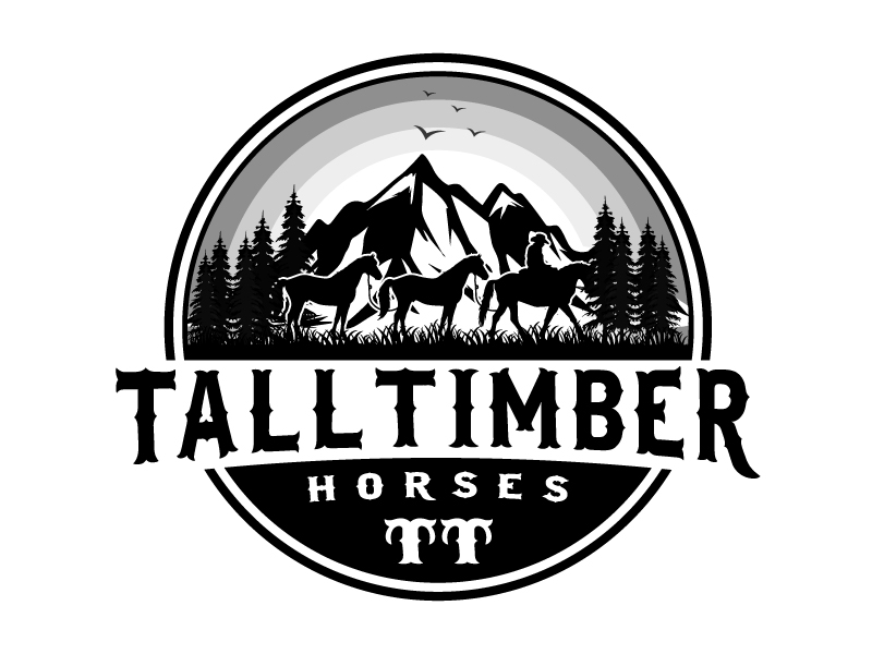 Logo Design by Paint-Tools for TallTimber Horses | Design #32511925