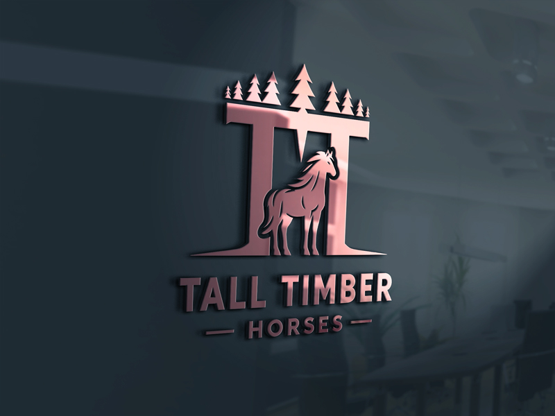 Logo Design by foysalzuben for TallTimber Horses | Design #32496624