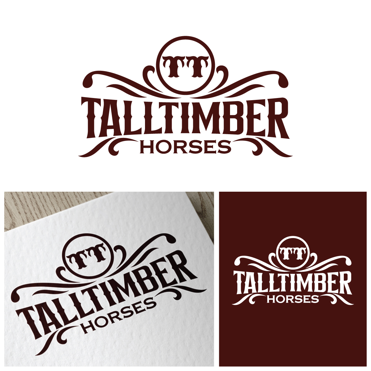Logo Design by riya.mitra07j for TallTimber Horses | Design #32488821
