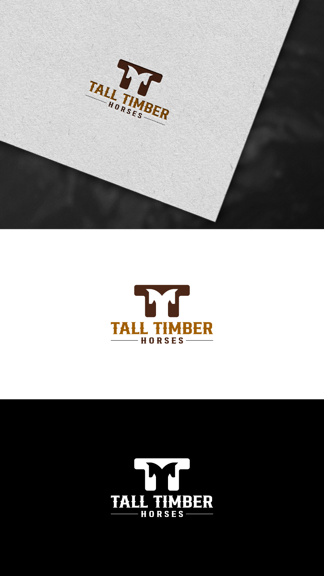 Logo Design by nitin.kondhare2010 for TallTimber Horses | Design #32493195
