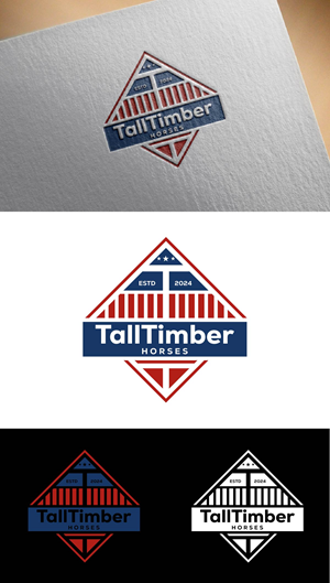 Logo Design by fly  design for TallTimber Horses | Design: #32498504