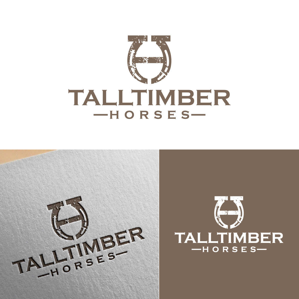 Logo Design by fly  design for TallTimber Horses | Design #32498660