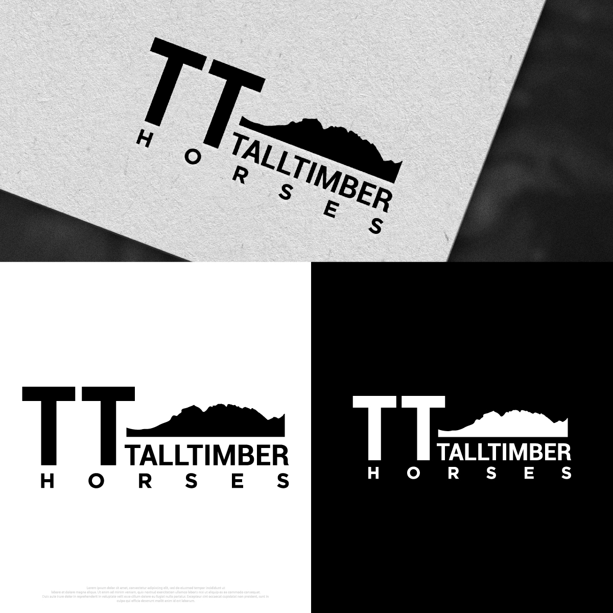Logo Design by DesignLima for TallTimber Horses | Design #32499582