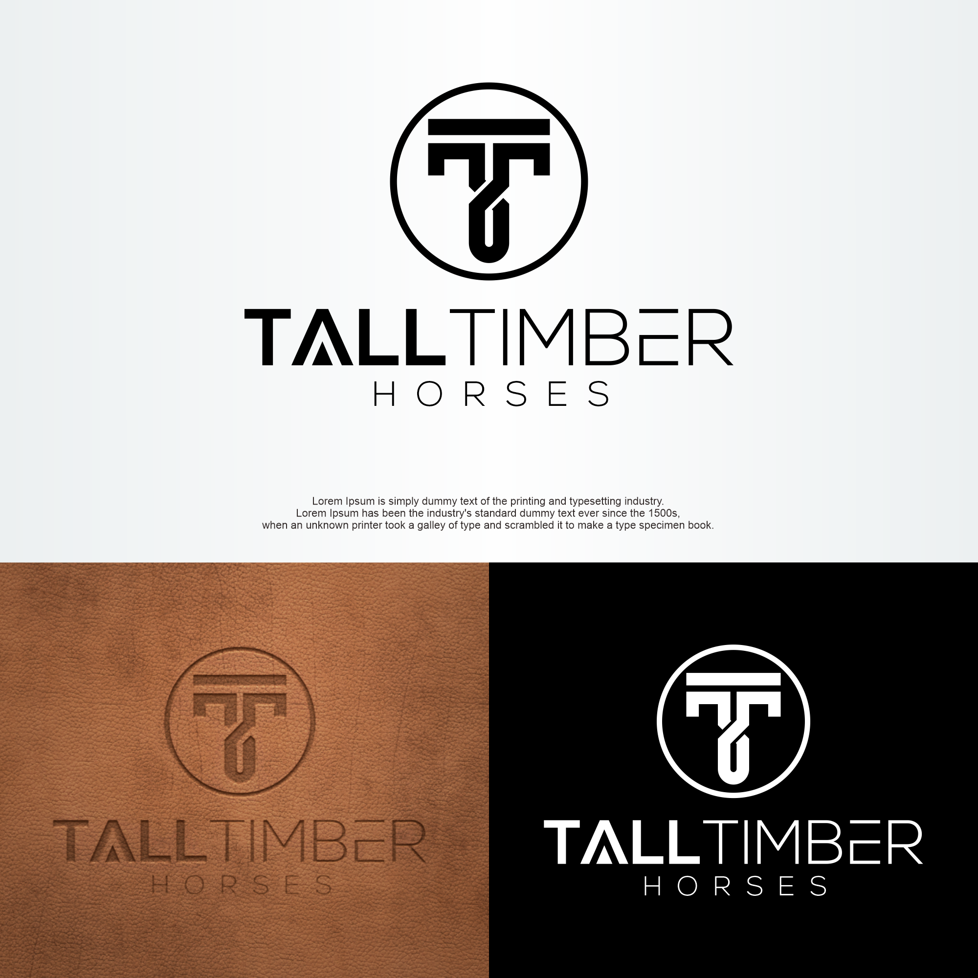 Logo Design by agus alya for TallTimber Horses | Design #32488496