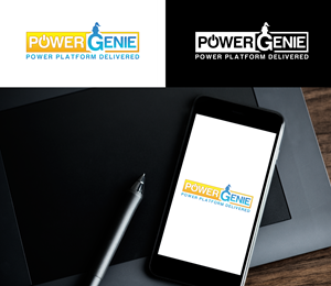 Logo Design by RA-bica for Powergenie.ai | Design: #32537061