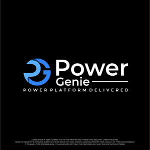 Logo Design by fly  design for Powergenie.ai | Design: #32574607