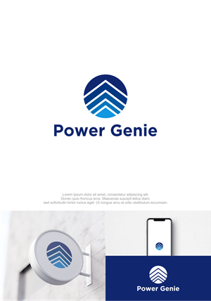 Logo Design by M.Syaiful Huda for Powergenie.ai | Design: #32496279