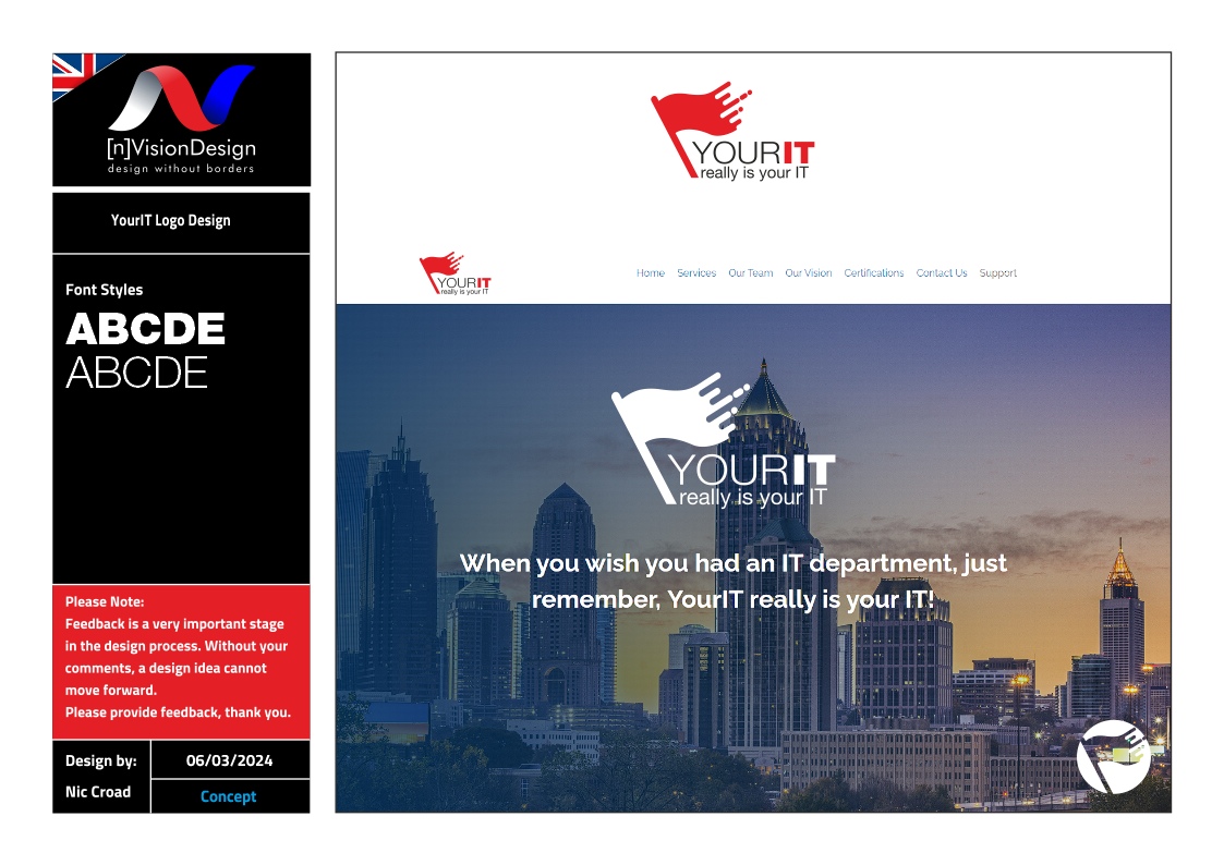 Logo Design by nvisiondesign.co.uk for this project | Design #32498258