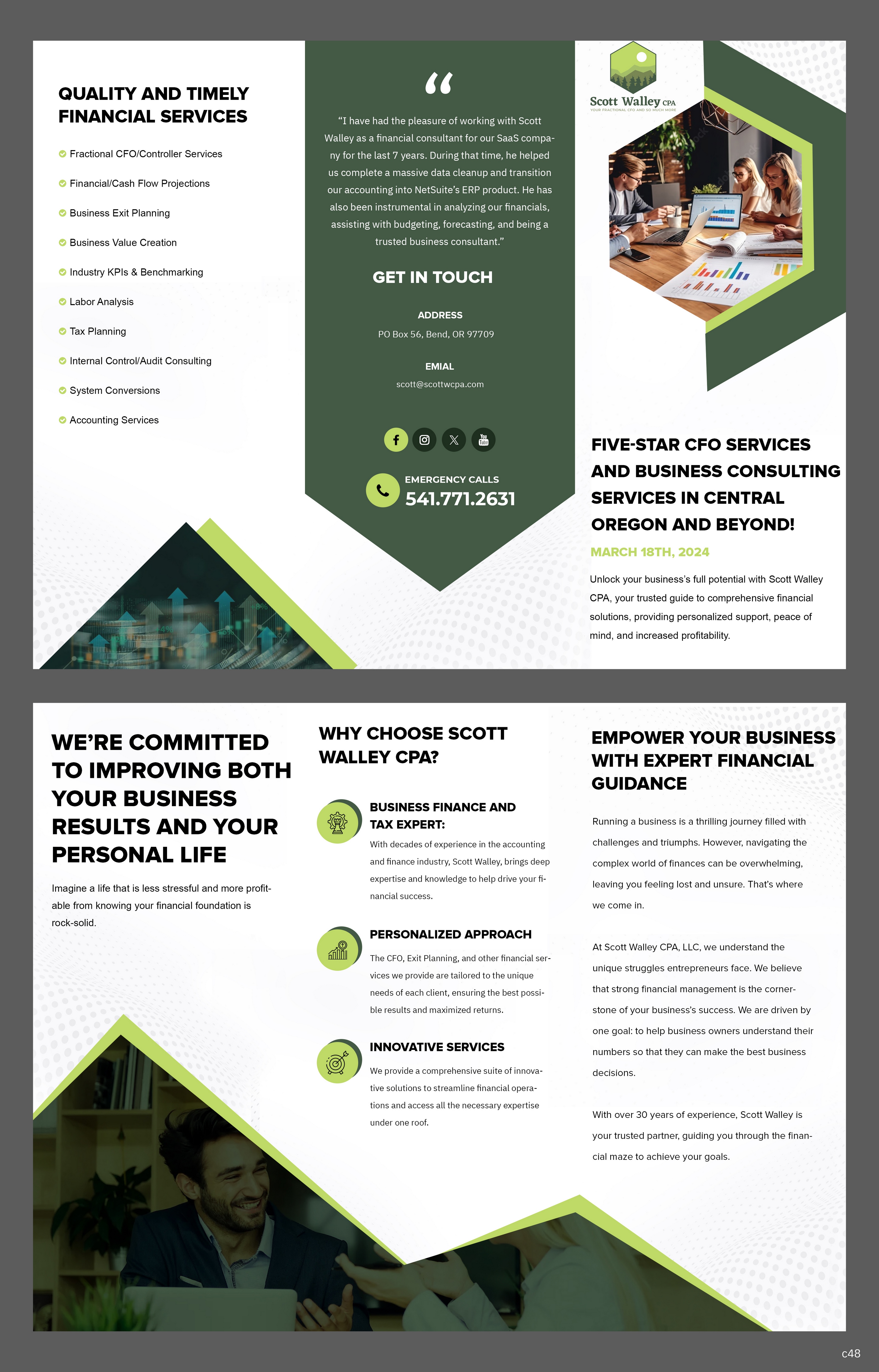 Brochure Design by pb for this project | Design #32575609