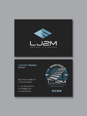 Business Card Design by Designer Mamun for LJ2M BETON | Design #32502128
