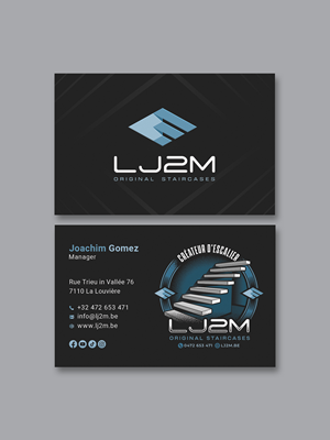 Business Card Design by Creative Moon Design