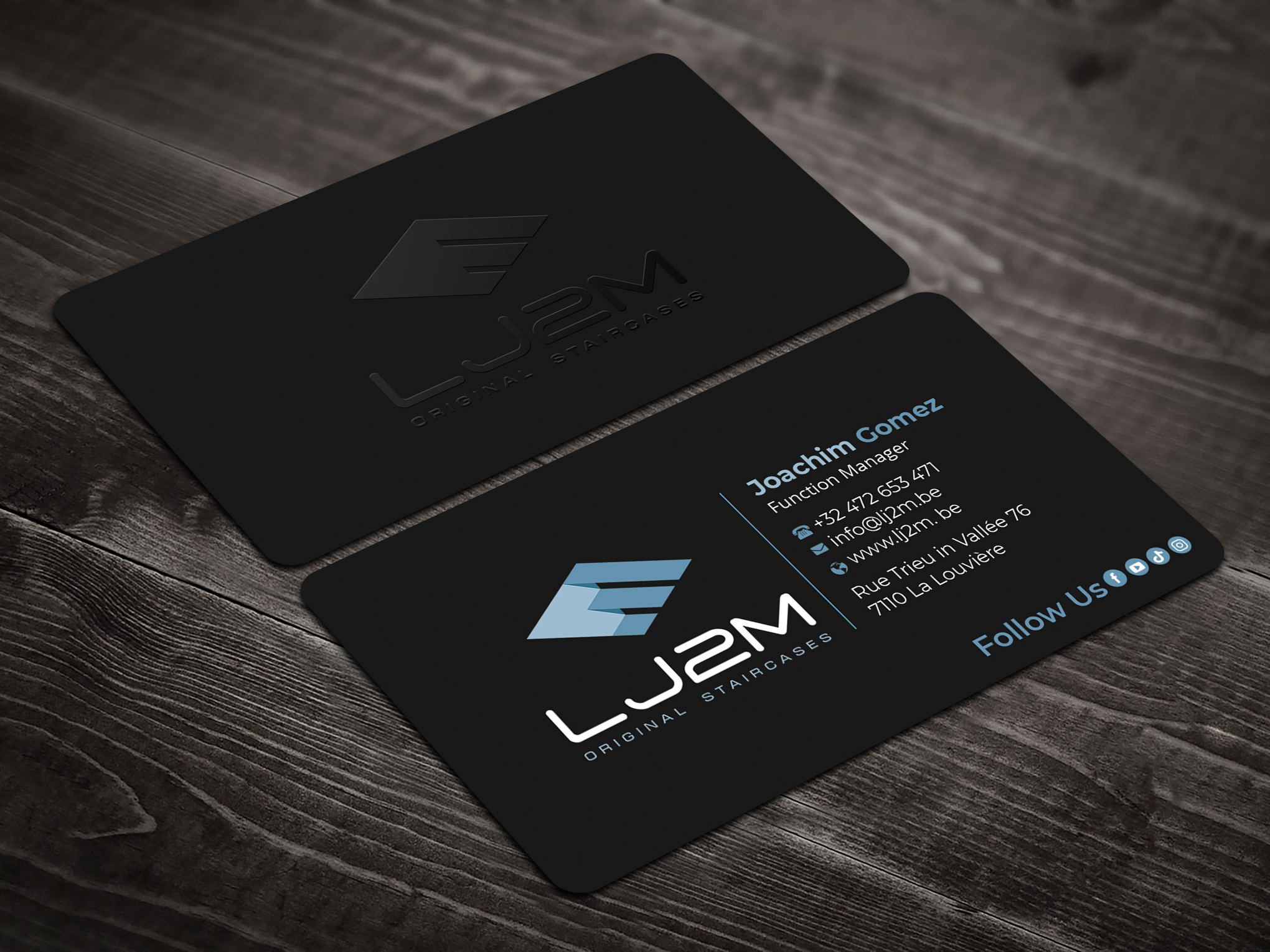 Business Card Design by Expert Bappy for LJ2M BETON | Design #32496004