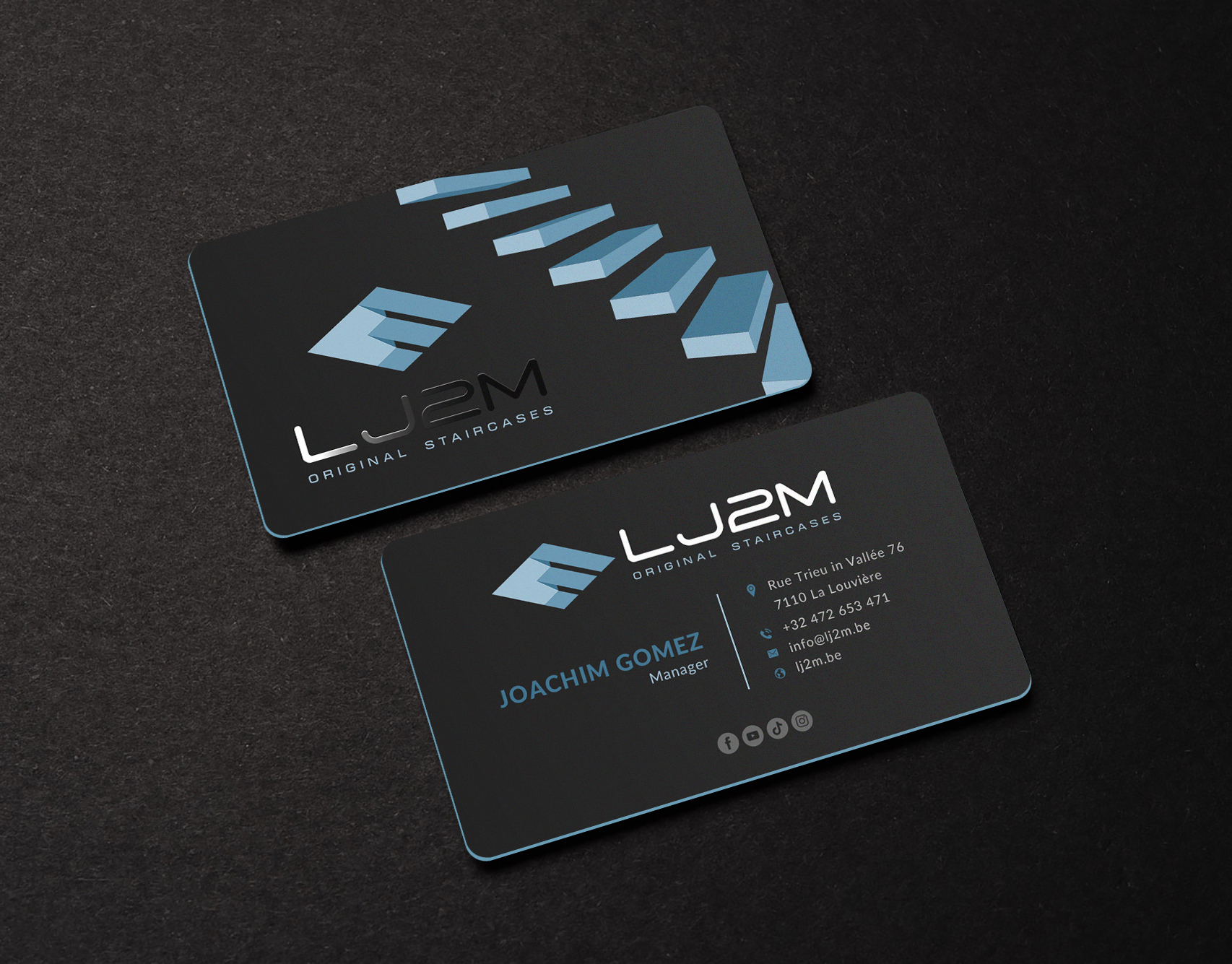 Business Card Design by Sun Moon Graphic Designer for LJ2M BETON | Design #32497441
