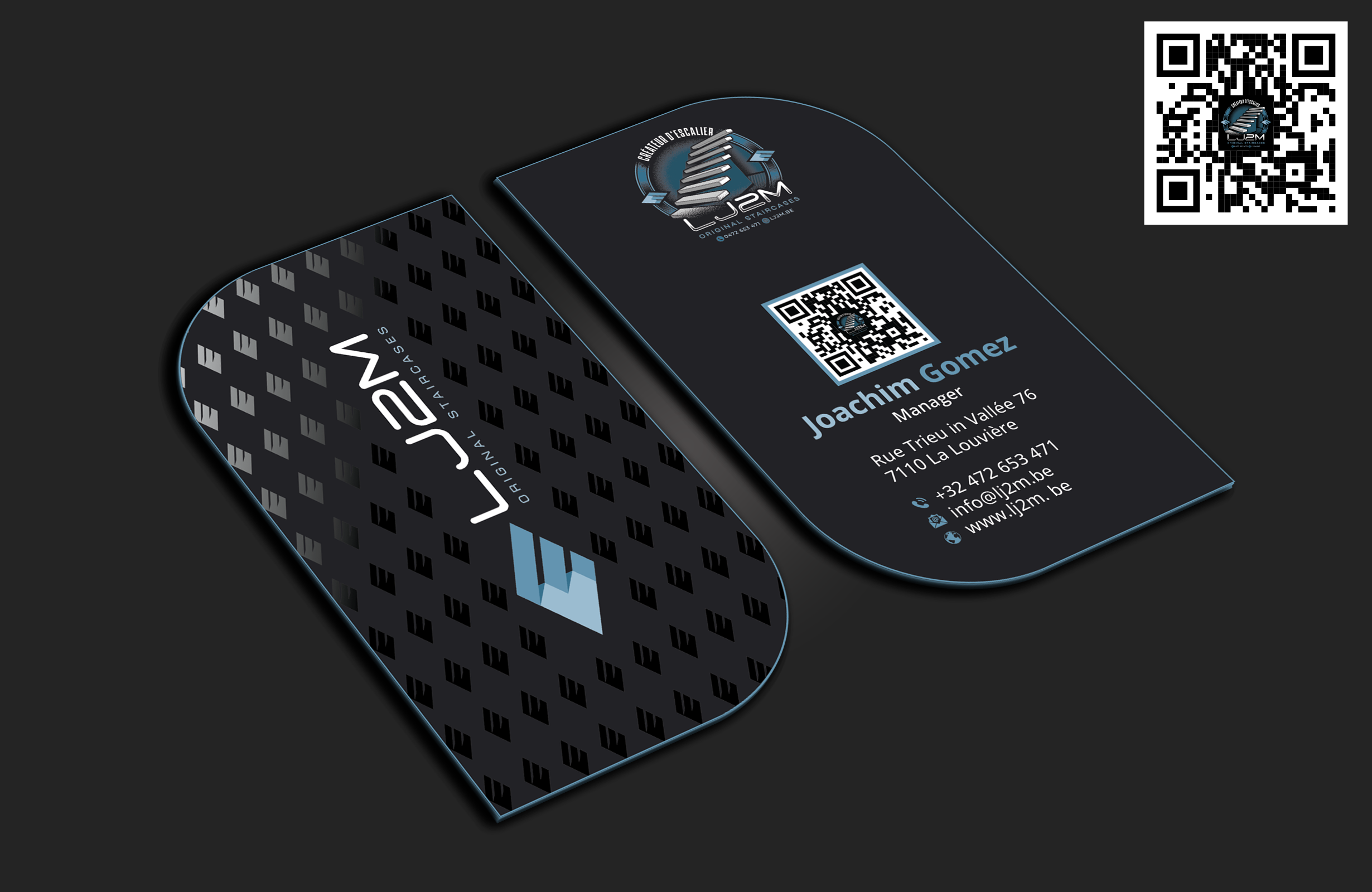 Business Card Design by DesignerShahadat for LJ2M BETON | Design #32495179