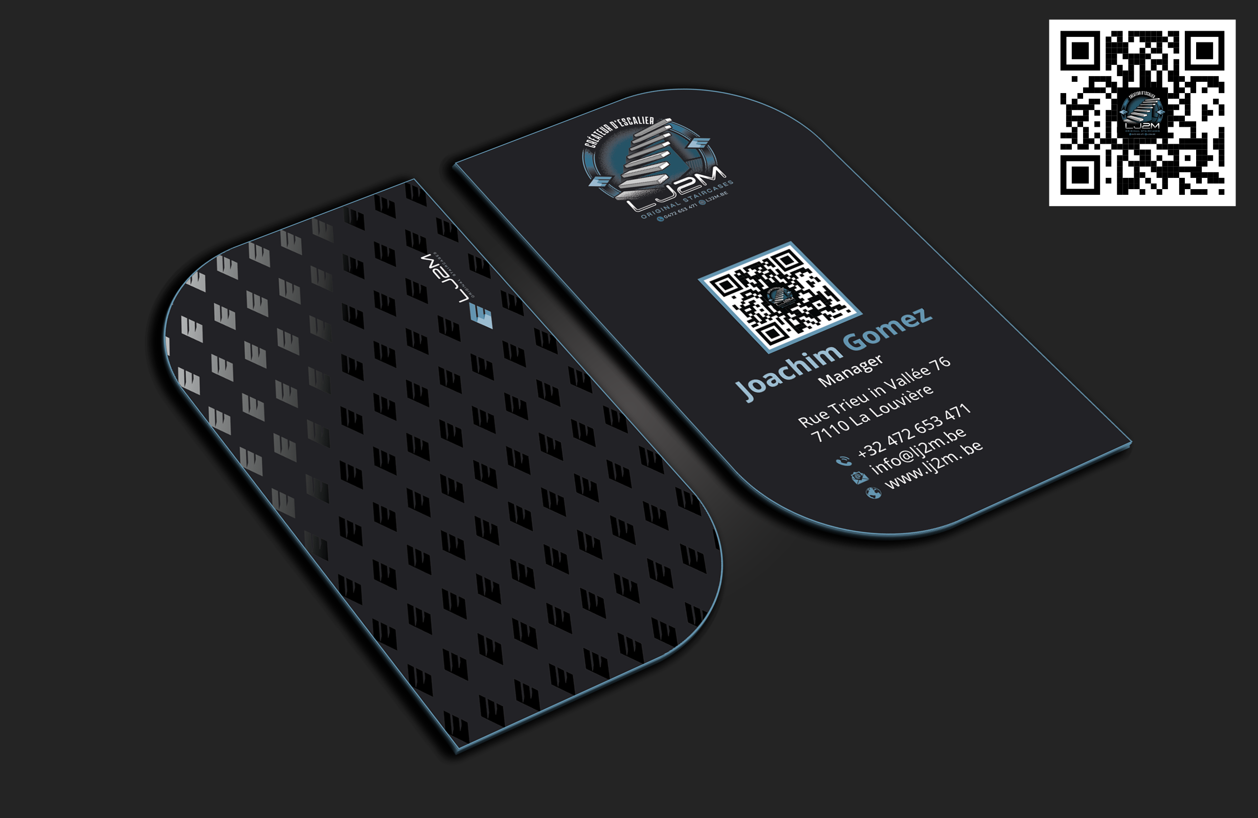 Business Card Design by DesignerShahadat for LJ2M BETON | Design #32495180