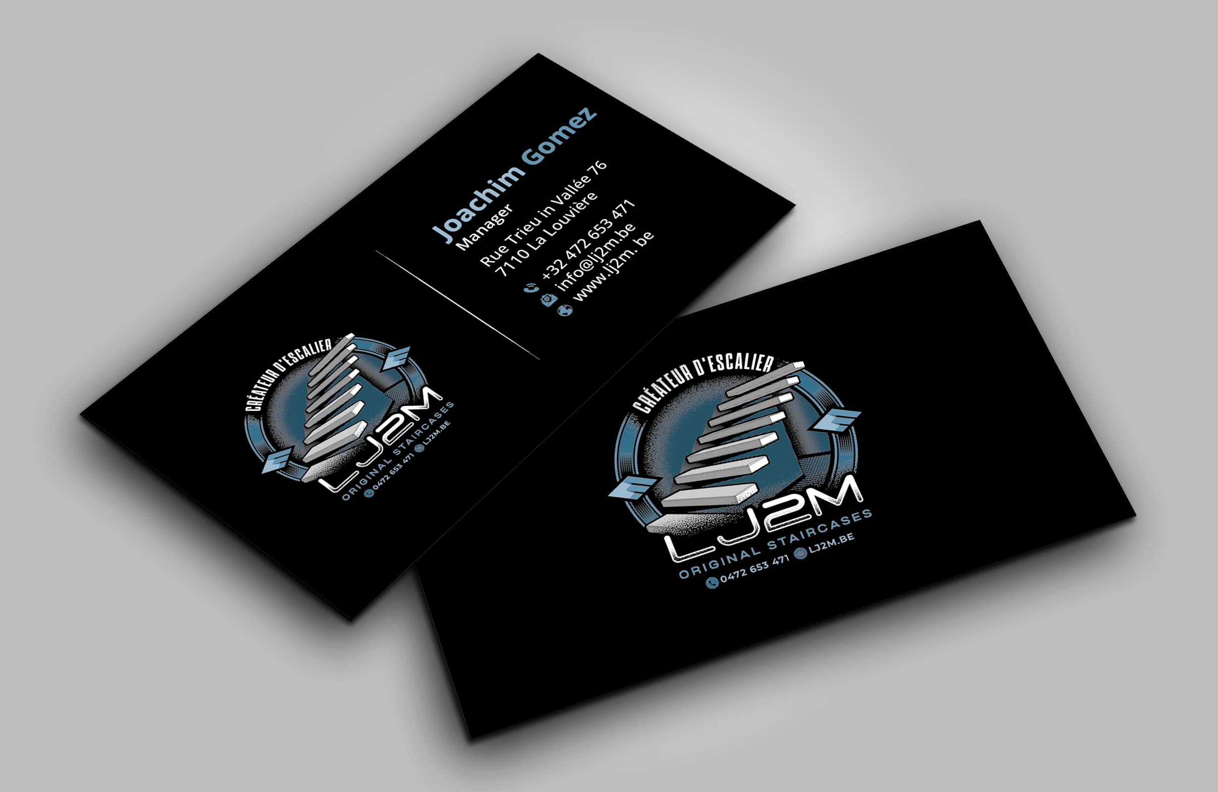 Business Card Design by DesignerShahadat for LJ2M BETON | Design #32495378