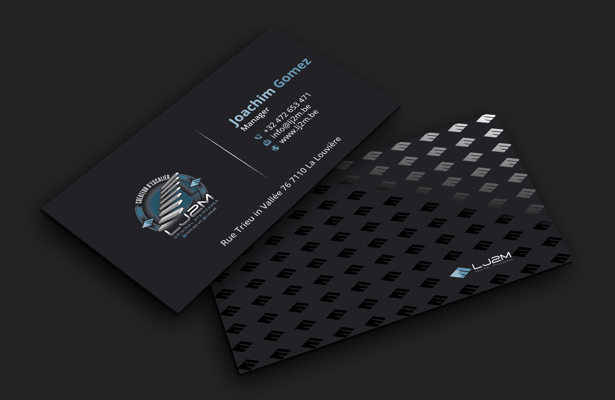 Business Card Design by DesignerShahadat for LJ2M BETON | Design #32495586