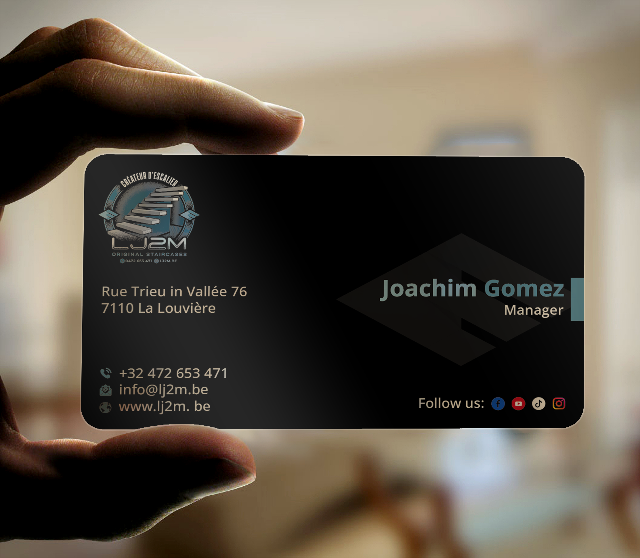Business Card Design by DesignerShahadat for LJ2M BETON | Design #32499164