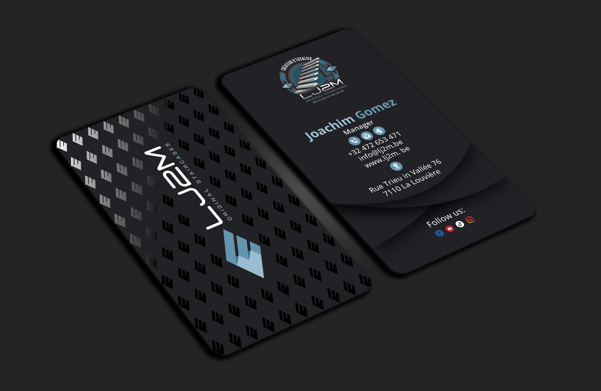 Diseño de Tarjeta de Presentación por DesignerShahadat para LJ2M BETON | Diseño #32499536